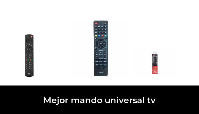 49 Mejor mando universal tv en 2022 Basado en 5506 Comentarios