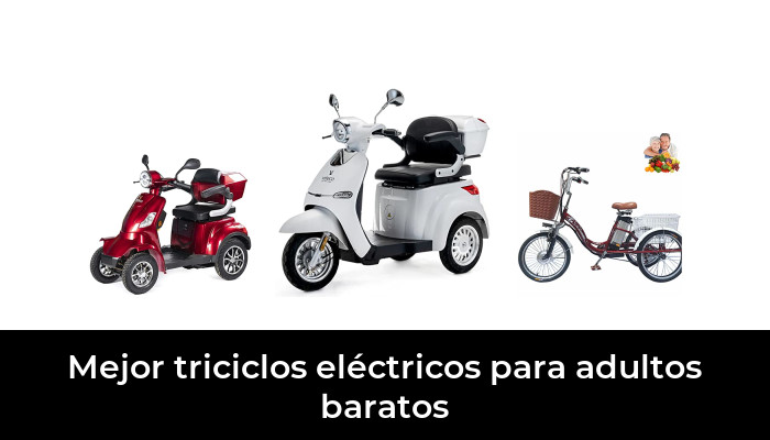 49 Mejor triciclos eléctricos para adultos baratos en 2023 Basado en 3731 Comentarios