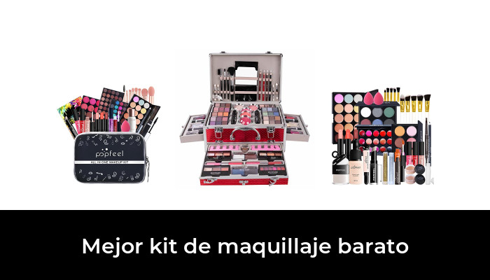 Kit de Maquillaje Profesional Completo, MKNZOME 34 piezas Set de Maquillaje  Mujer con Estuches de Maquillaje Portátil Paletas de Sombras de Ojos  Fundación barra de labios para Mujeres Niñas : : Belleza