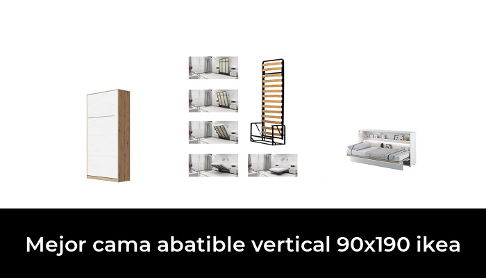 46 Mejor cama abatible vertical 90×190 ikea en 2023 Basado en 5390 Comentarios